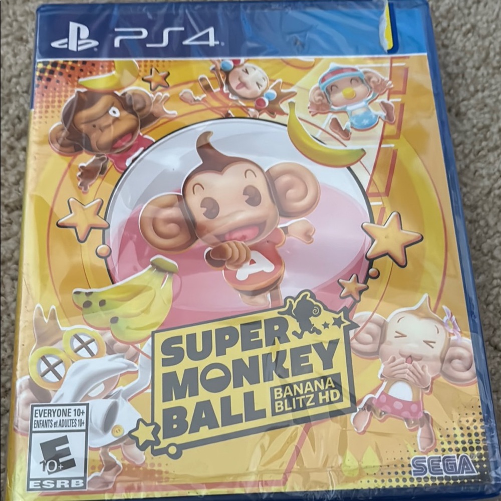 NEW Super Monkey Ball Banana Blitz HD for PS4 video game